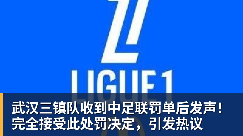 武汉三镇队收到中足联罚单后发声！完全接受此处罚决定，引发热议